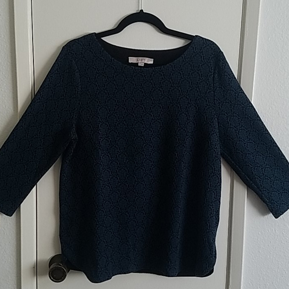 Loft 3/4 sleeve top